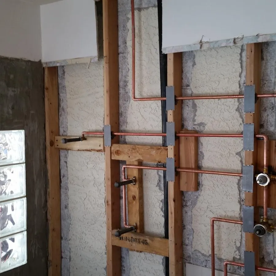 Copper pipe installation for Repiping in Nellis AFB